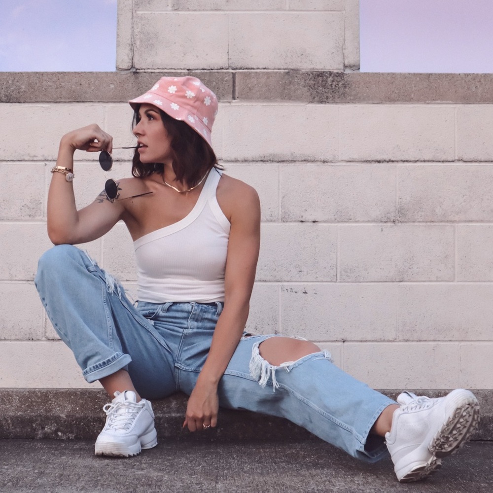 princess Polly flower bucket hat